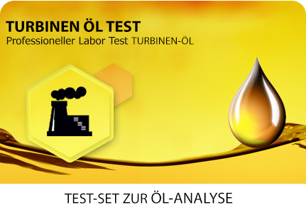 Öl Test für Turbinen Wasserturbine