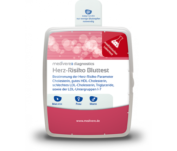 herz risiko cholesterin test