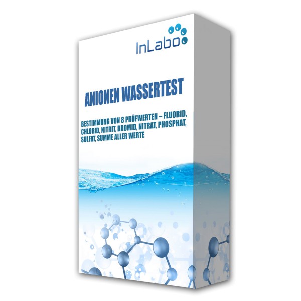 Anionen Wassertest