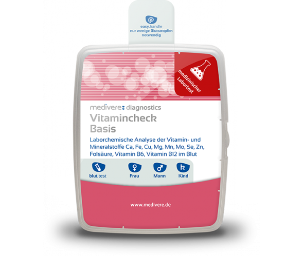 Vitaminspiegel Bluttest